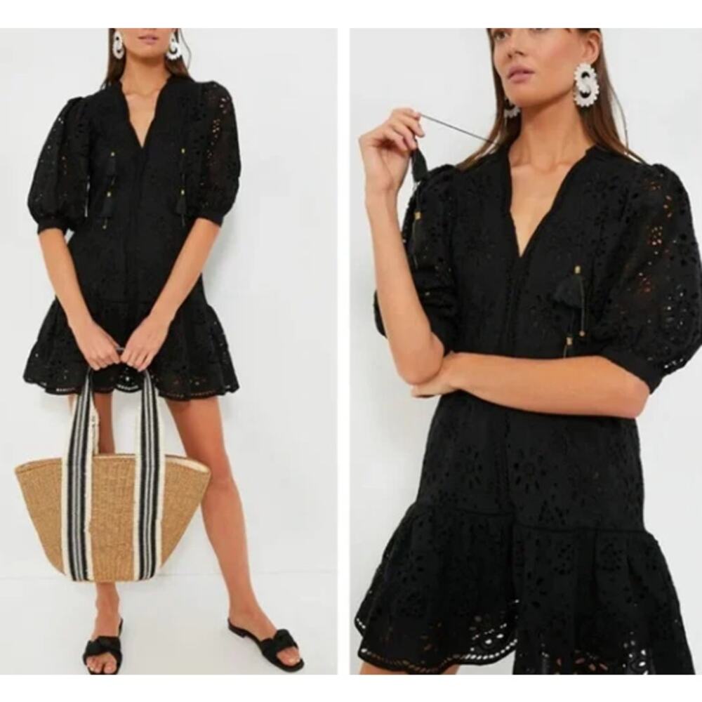 Bell by Alicia‎ Eyelet Popover Dress Size Medium